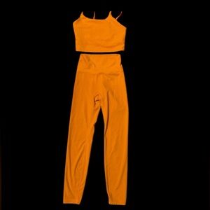 Adanola Orange Leggings Set